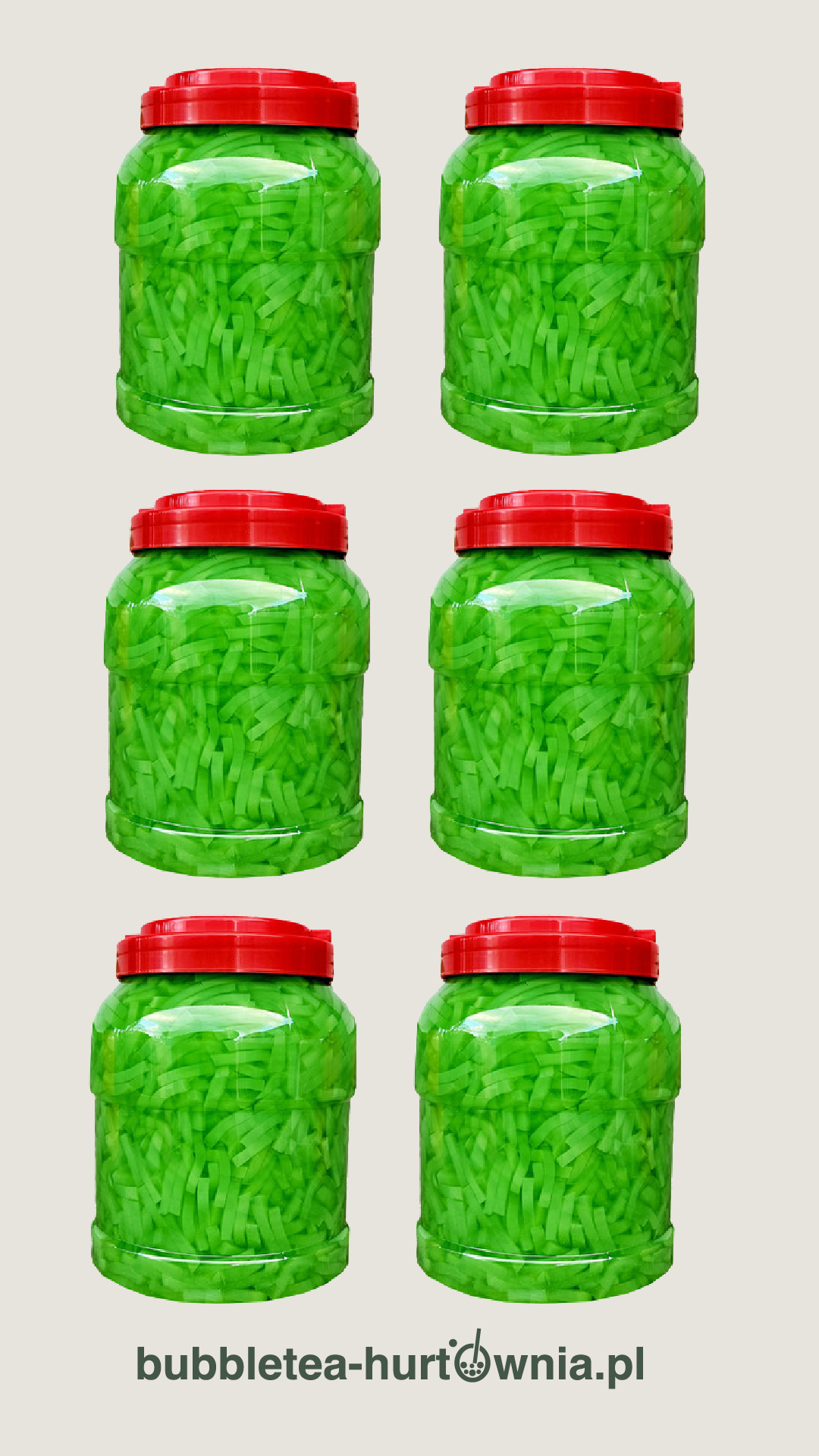 żelki zielone jabłko